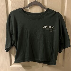 Aeropostale Crop Boyfriend Tee
